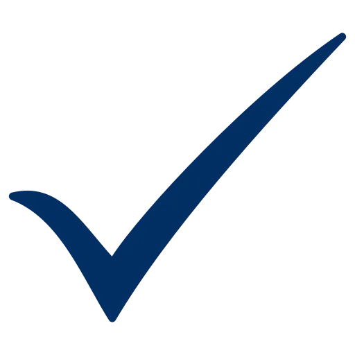 PrivatFinanzPlus - Baufinanzierungen und Privatkredite - Häkchen-Symbol
